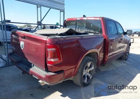 2022 Ram 1500 Laramie 4X2 5'7 Box z USA, uszkodzony, nr VIN 1C6RREJT3NN173225